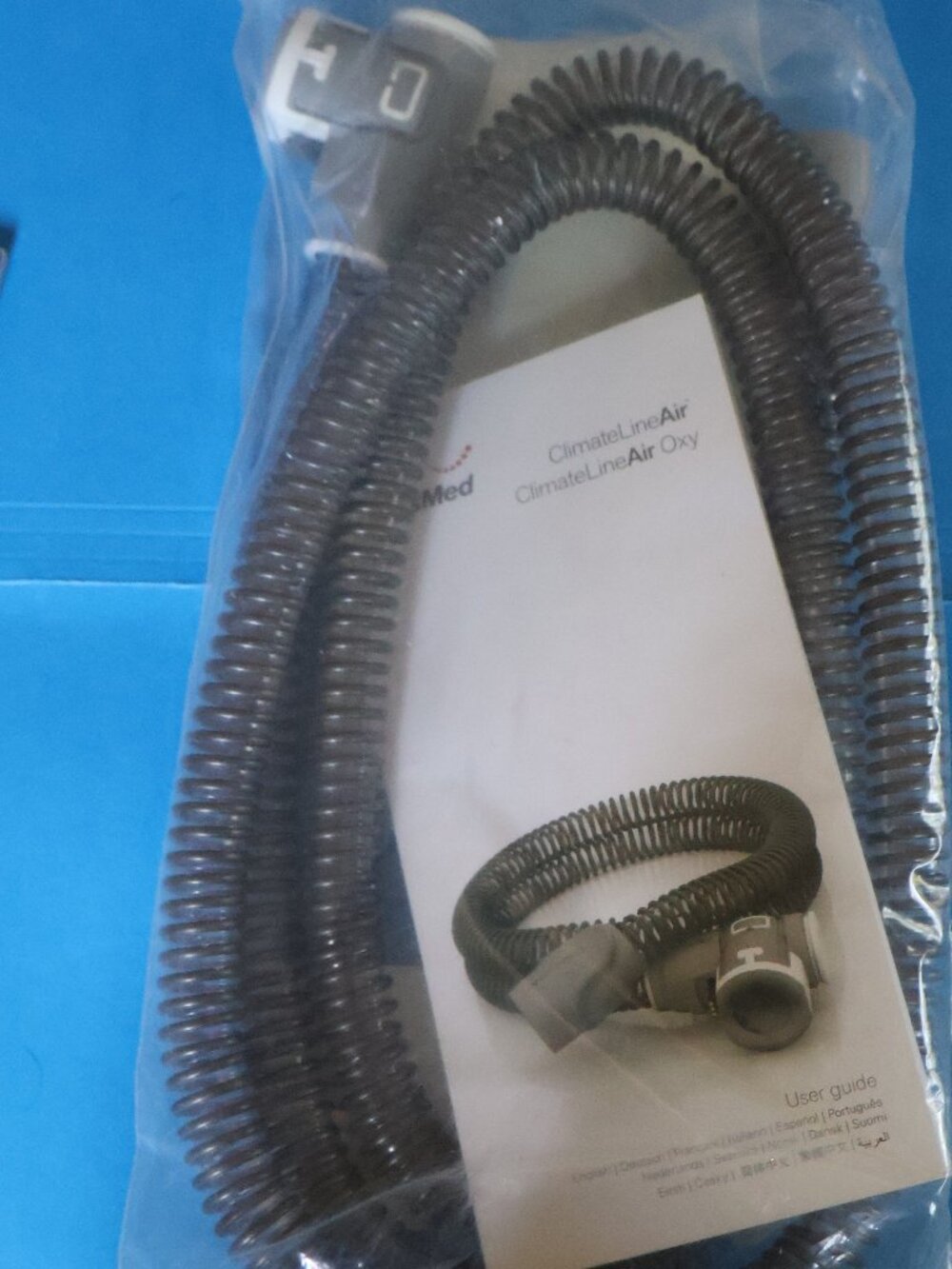 BRAND NEW ResMed ClimateLineAir  Heated CPAP Hose - Gray 37296 A